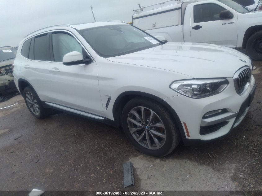 2019 BMW X3 SDRIVE30I - 5UXTR7C55KLE88626