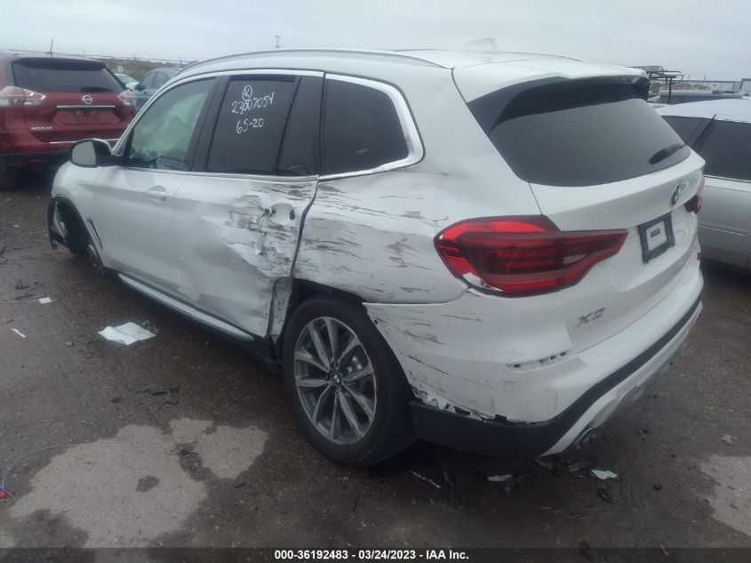 2019 BMW X3 SDRIVE30I - 5UXTR7C55KLE88626