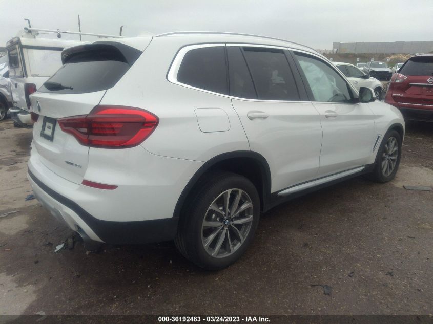 2019 BMW X3 SDRIVE30I - 5UXTR7C55KLE88626