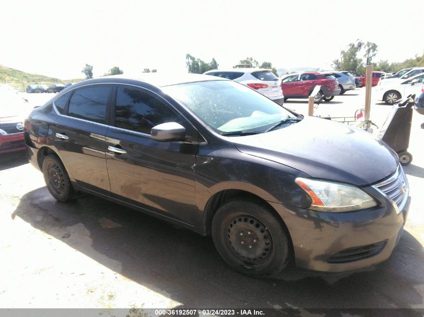 2014 NISSAN SENTRA SV - 1N4AB7AP4EN855268