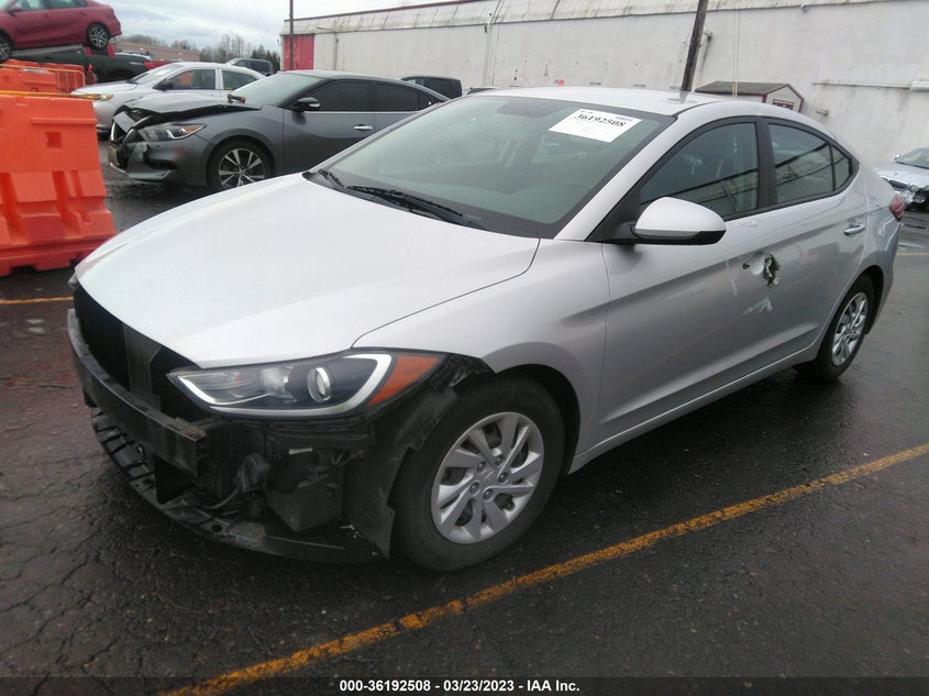VIN 5NPD74LFXHH205067 2017 HYUNDAI ELANTRA SE