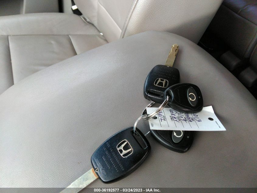 2013 HONDA PILOT EX-L - 5FNYF4H57DB046747