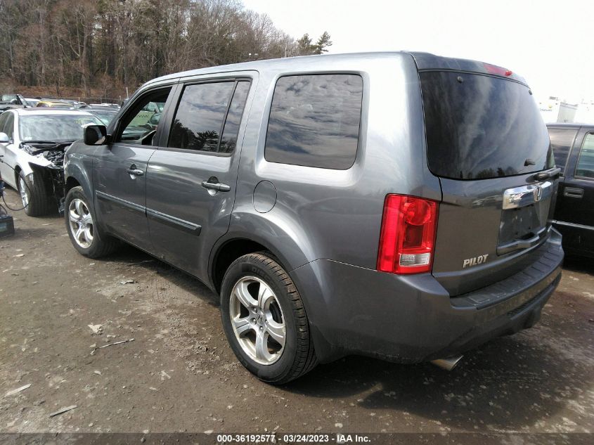2013 HONDA PILOT EX-L - 5FNYF4H57DB046747