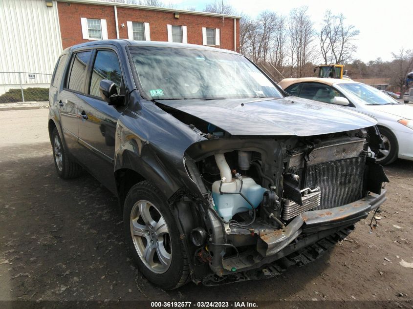 2013 HONDA PILOT EX-L - 5FNYF4H57DB046747