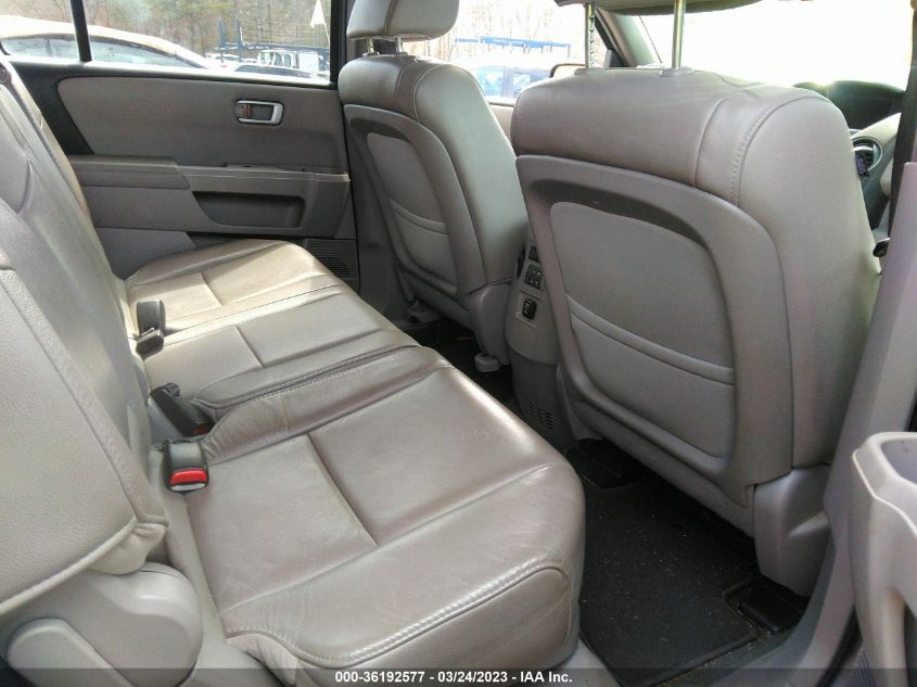 2013 HONDA PILOT EX-L - 5FNYF4H57DB046747