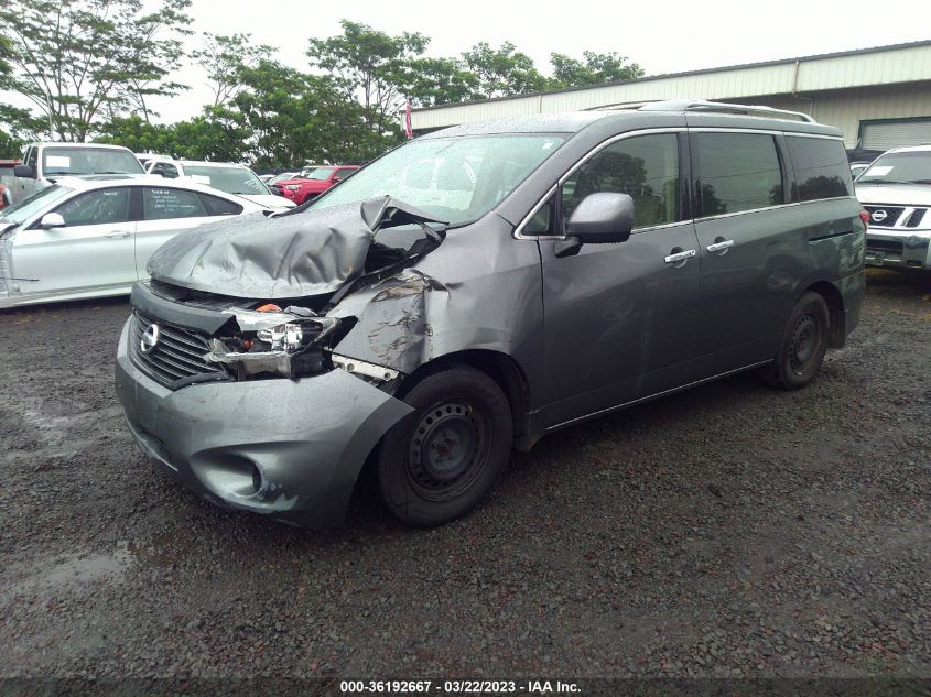 2015 NISSAN QUEST S - JN8AE2KP6F9124293