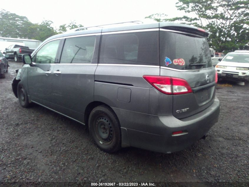 2015 NISSAN QUEST S - JN8AE2KP6F9124293
