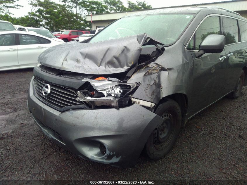 2015 NISSAN QUEST S - JN8AE2KP6F9124293