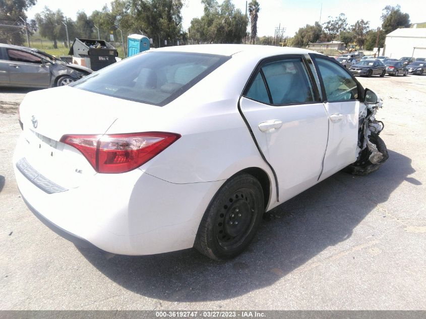 2018 TOYOTA COROLLA L/LE/XLE/SE/XSE - 5YFBURHE0JP839350