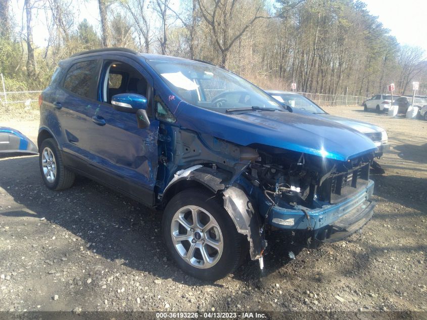 2021 FORD ECOSPORT SE - MAJ6S3GL0MC399301