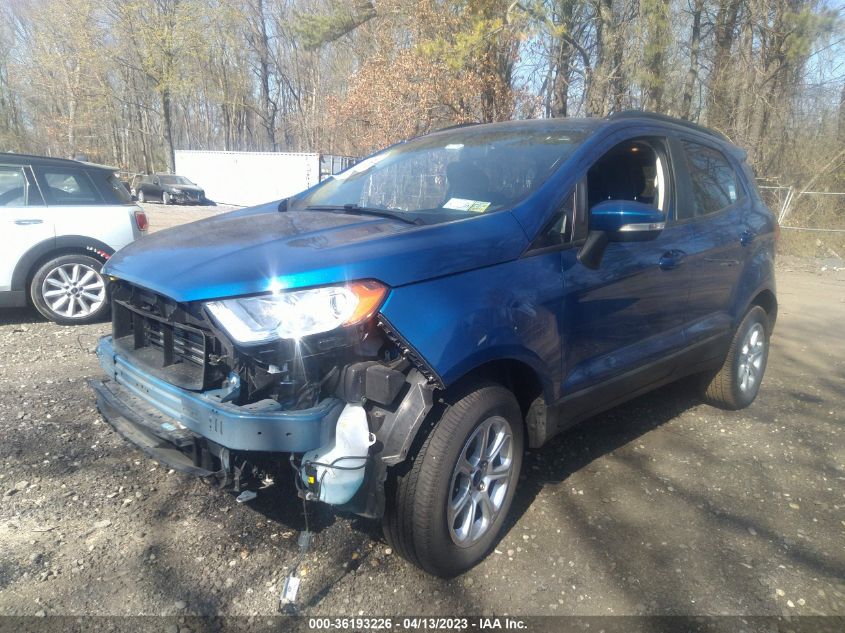 2021 FORD ECOSPORT SE - MAJ6S3GL0MC399301