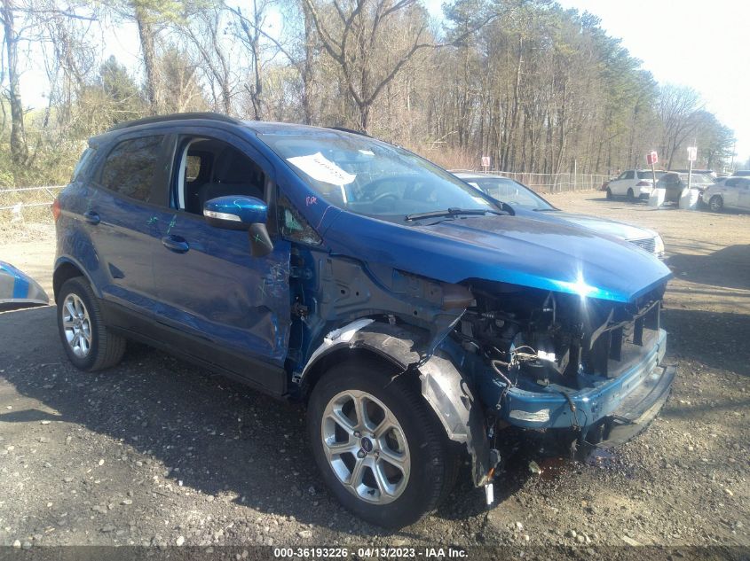 2021 FORD ECOSPORT SE - MAJ6S3GL0MC399301