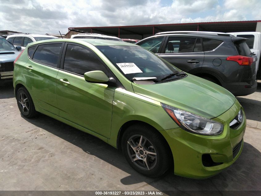 2013 HYUNDAI ACCENT GS - KMHCT5AE4DU084166