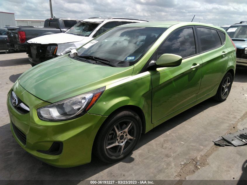2013 HYUNDAI ACCENT GS - KMHCT5AE4DU084166