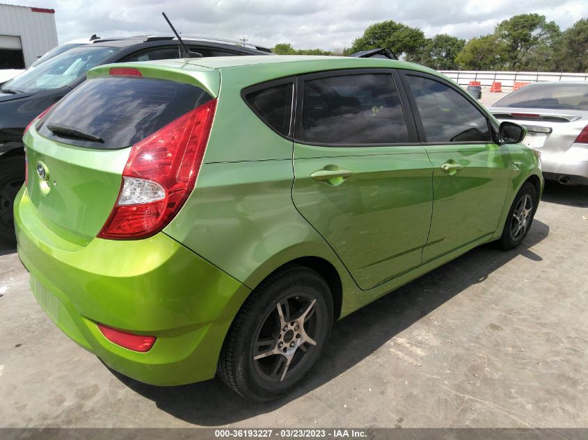 2013 HYUNDAI ACCENT GS - KMHCT5AE4DU084166