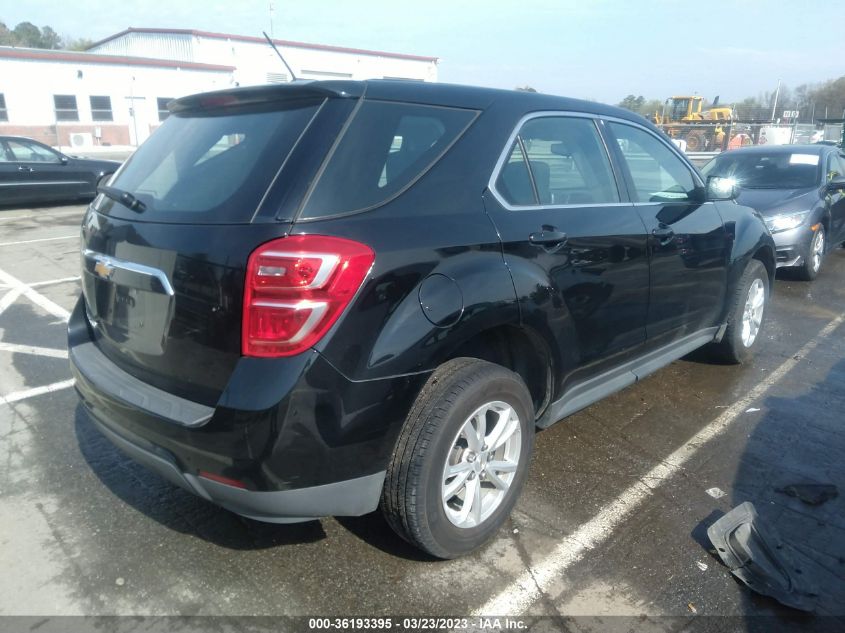 2017 CHEVROLET EQUINOX LS - 2GNFLEEK9H6196863