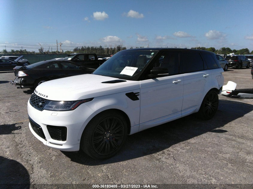 VIN SALWR2SE3NA201163 2022 LAND ROVER RANGE ROVER SPORT HSE DYNAMIC