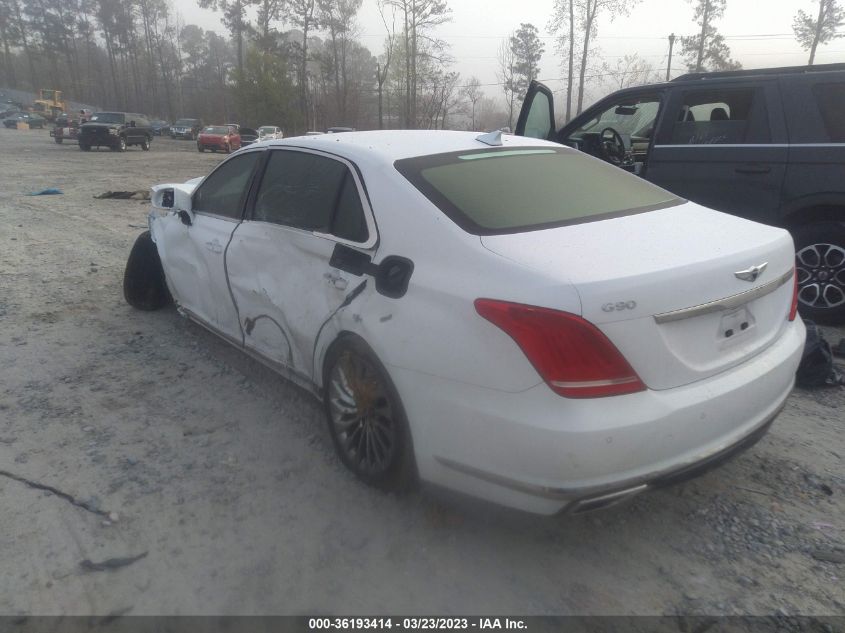 2018 GENESIS G90 3.3T PREMIUM KMHG34JA8JU040241