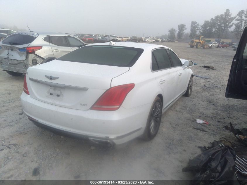 2018 GENESIS G90 3.3T PREMIUM KMHG34JA8JU040241