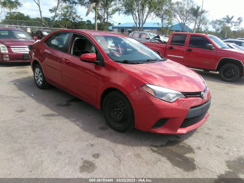 2014 TOYOTA COROLLA L/LE/S/S PLUS/LE PLUS - 2T1BURHE4EC201155