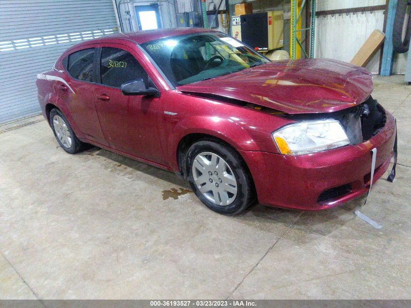2014 DODGE AVENGER SE - 1C3CDZAB0EN215060