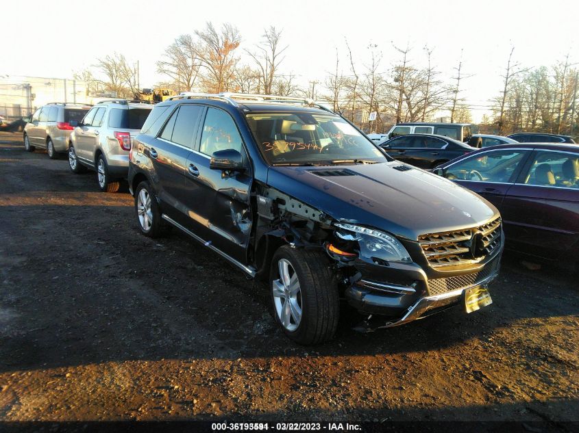 2013 MERCEDES-BENZ M-CLASS ML 350 BLUETEC - 4JGDA2EB9DA141925