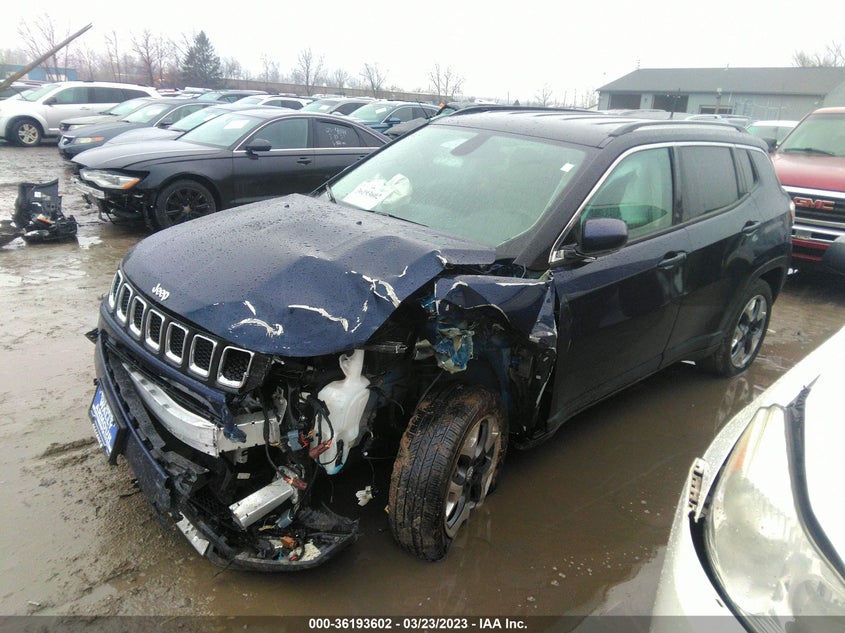VIN 3C4NJDCB3LT163546 2020 JEEP COMPASS LIMITED