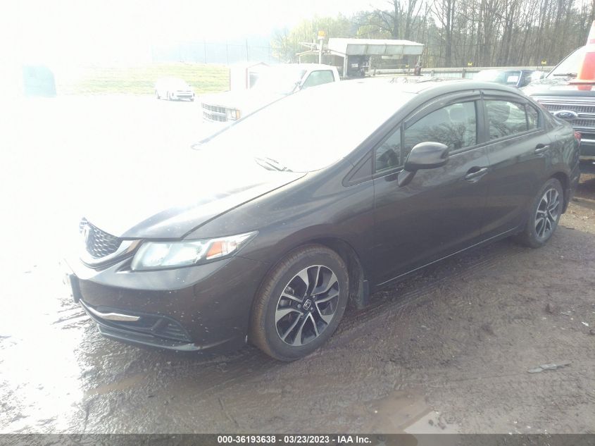 2013 HONDA CIVIC SDN EX - 2HGFB2F89DH530273