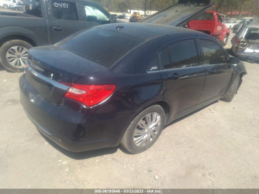 2014 CHRYSLER 200 S 1C3CACBABEN157387