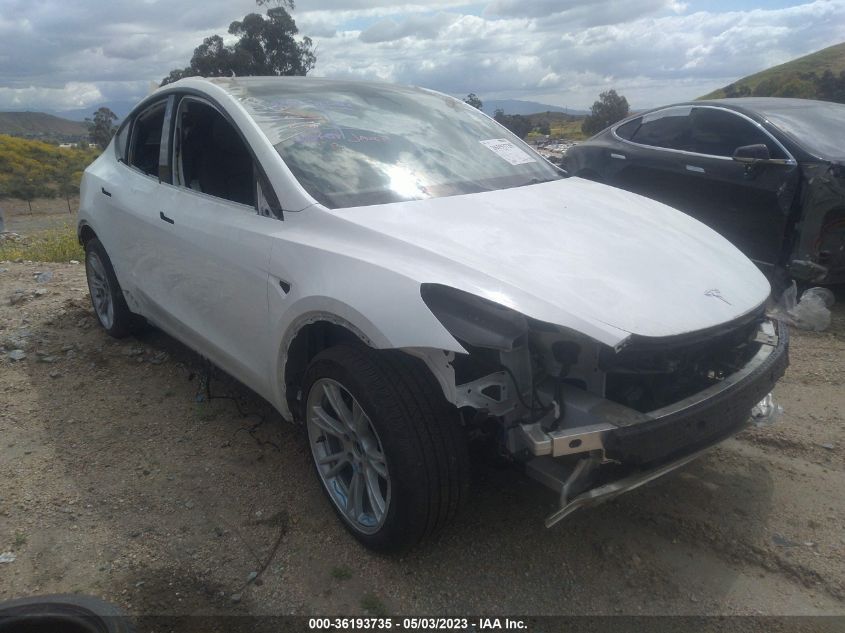 2021 TESLA MODEL Y LONG RANGE - 5YJYGAEE3MF276236