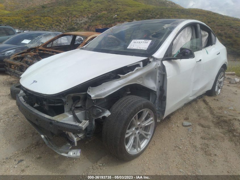 2021 TESLA MODEL Y LONG RANGE - 5YJYGAEE3MF276236