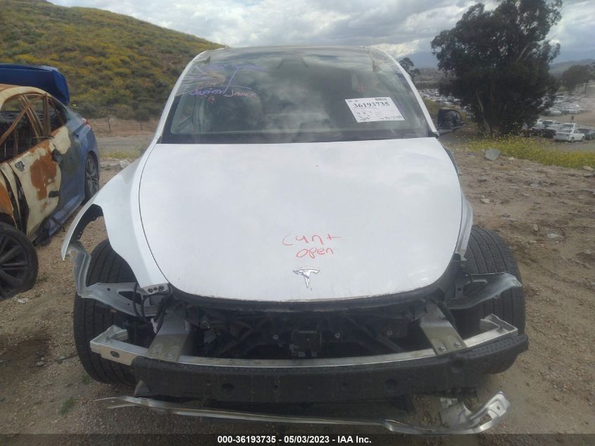 2021 TESLA MODEL Y LONG RANGE - 5YJYGAEE3MF276236