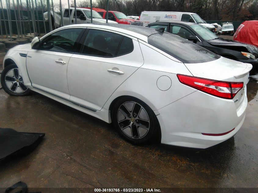 2013 KIA OPTIMA HYBRID EX - KNAGM4AD8D5045298