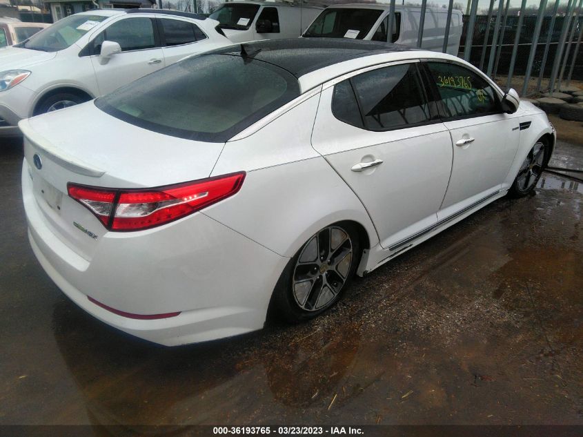 2013 KIA OPTIMA HYBRID EX - KNAGM4AD8D5045298