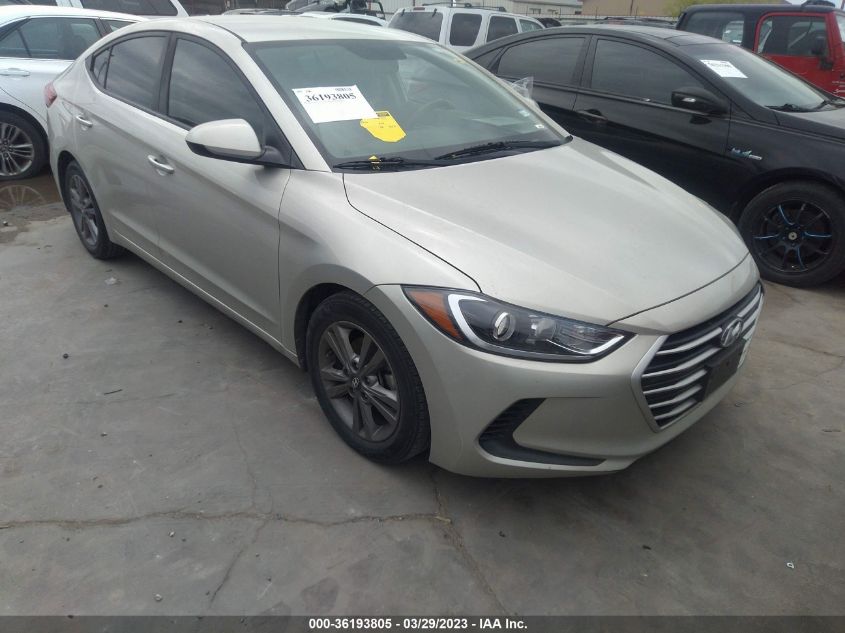 2018 HYUNDAI ELANTRA SEL - 5NPD84LF5JH382015