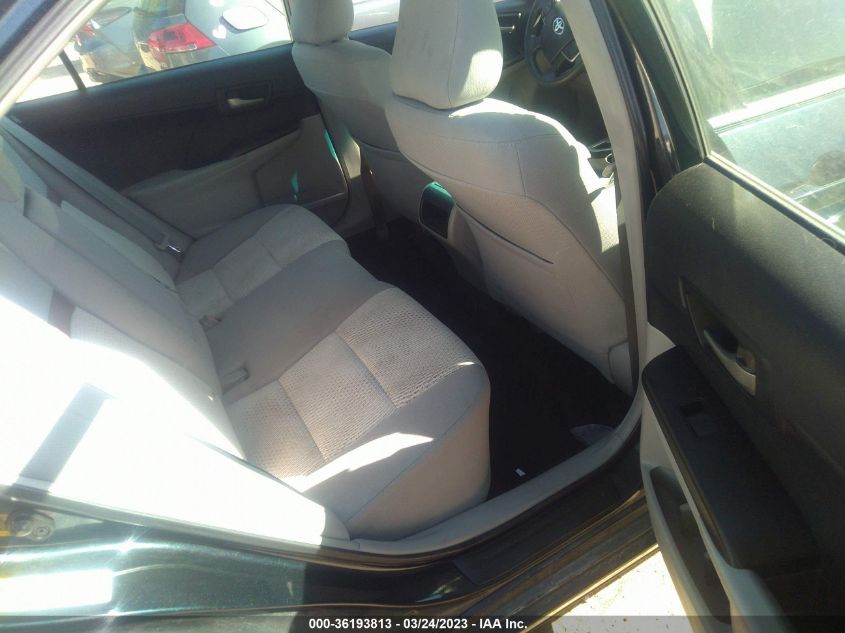 2013 TOYOTA CAMRY L/LE/SE/XLE - 4T4BF1FK0DR295669
