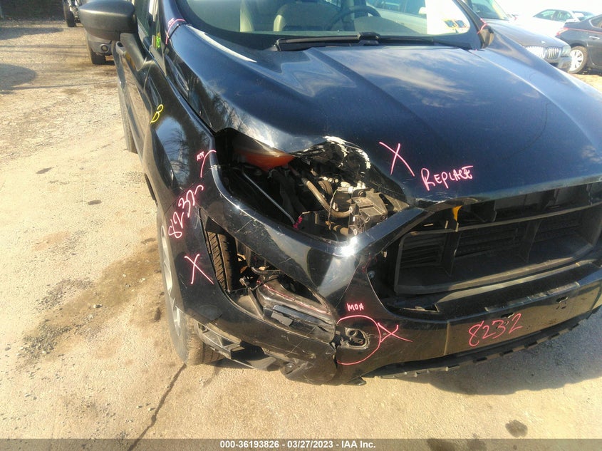 VIN MAJ6S3FL9LC388135 2020 FORD ECOSPORT S