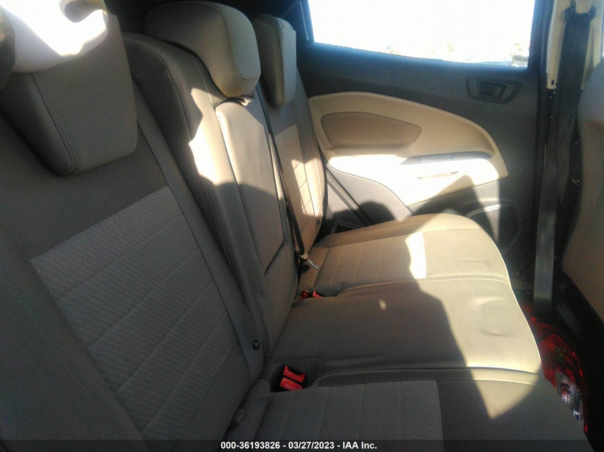 VIN MAJ6S3FL9LC388135 2020 FORD ECOSPORT S