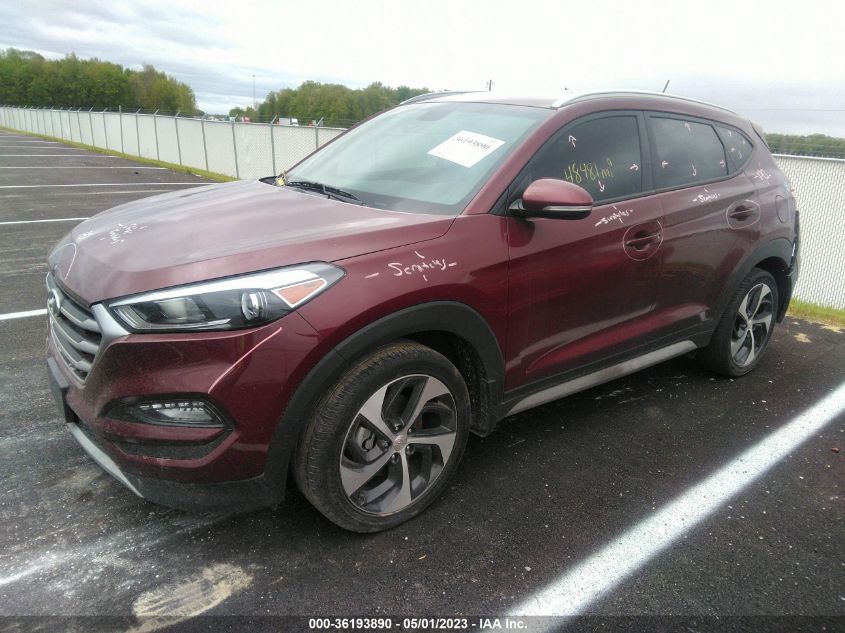 2017 HYUNDAI TUCSON SPORT - KM8J33A23HU389603