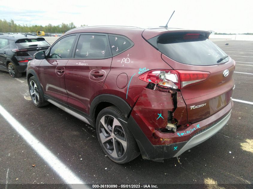 2017 HYUNDAI TUCSON SPORT - KM8J33A23HU389603