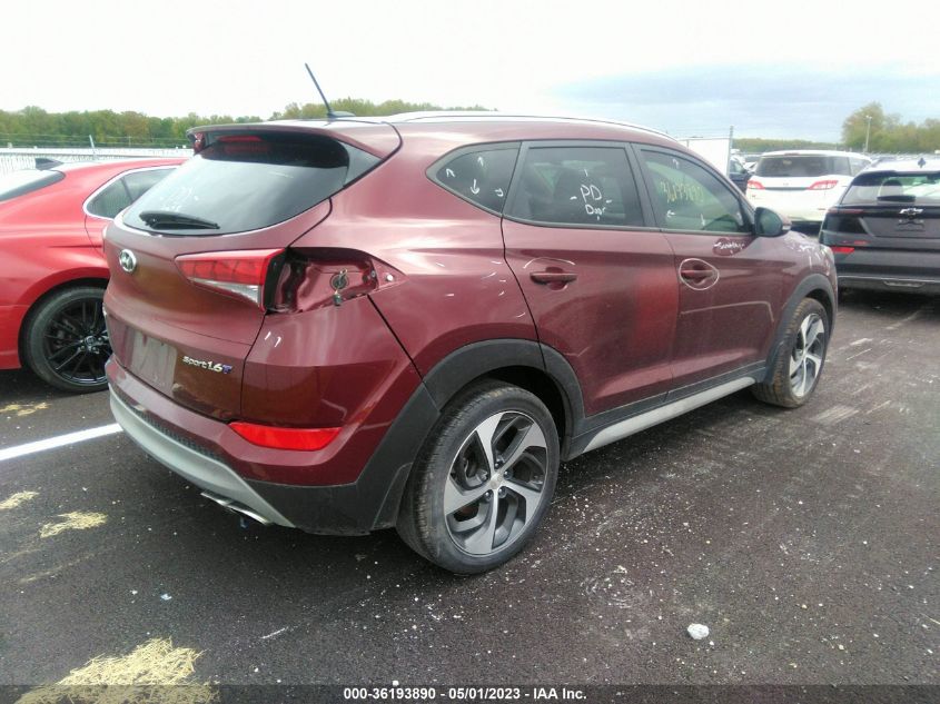 2017 HYUNDAI TUCSON SPORT - KM8J33A23HU389603