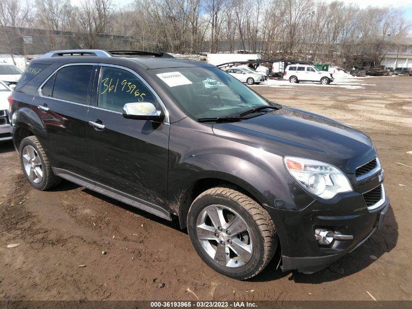 2013 CHEVROLET EQUINOX LTZ - 2GNFLGE37D6272806