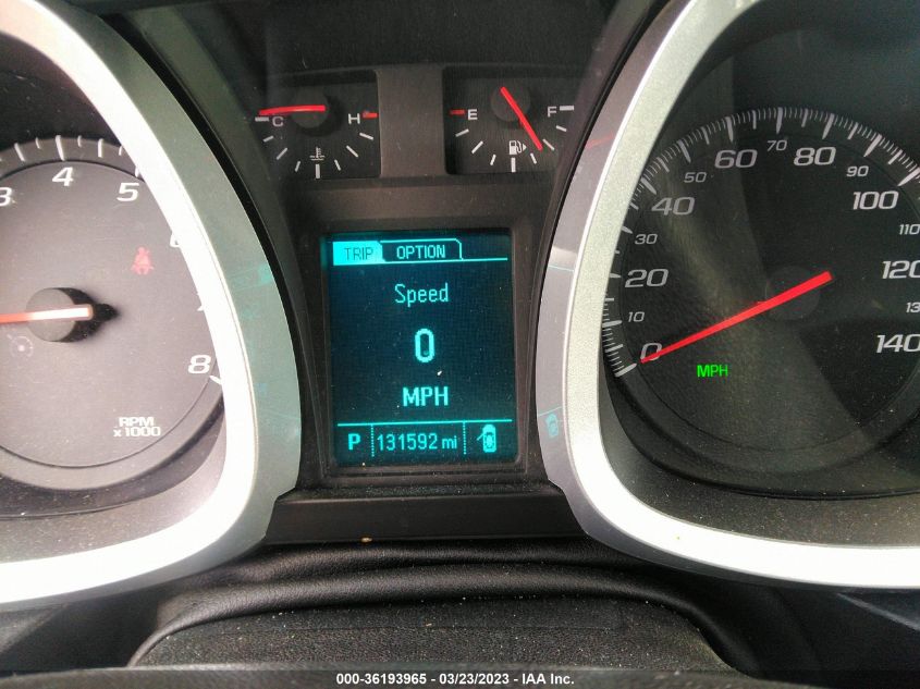 2013 CHEVROLET EQUINOX LTZ - 2GNFLGE37D6272806
