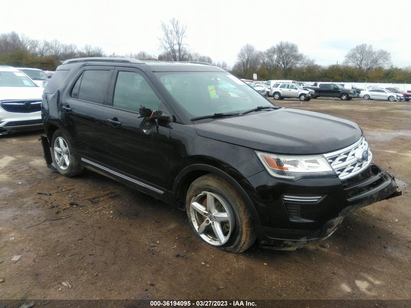 VIN 1FM5K7D83KGA38224 2019 FORD EXPLORER XLT