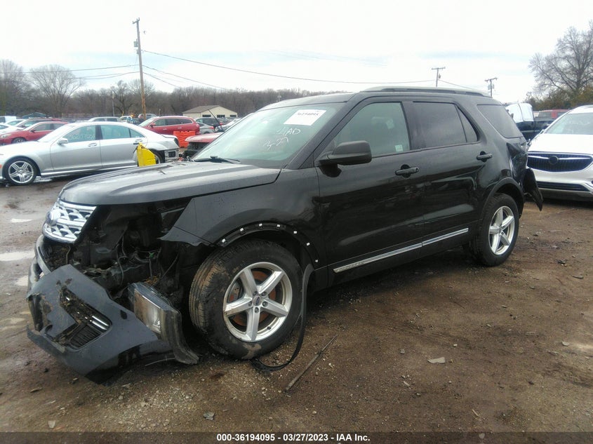 VIN 1FM5K7D83KGA38224 2019 FORD EXPLORER XLT