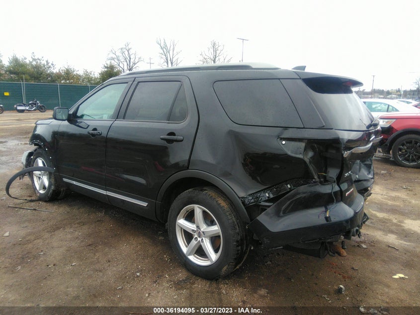 VIN 1FM5K7D83KGA38224 2019 FORD EXPLORER XLT