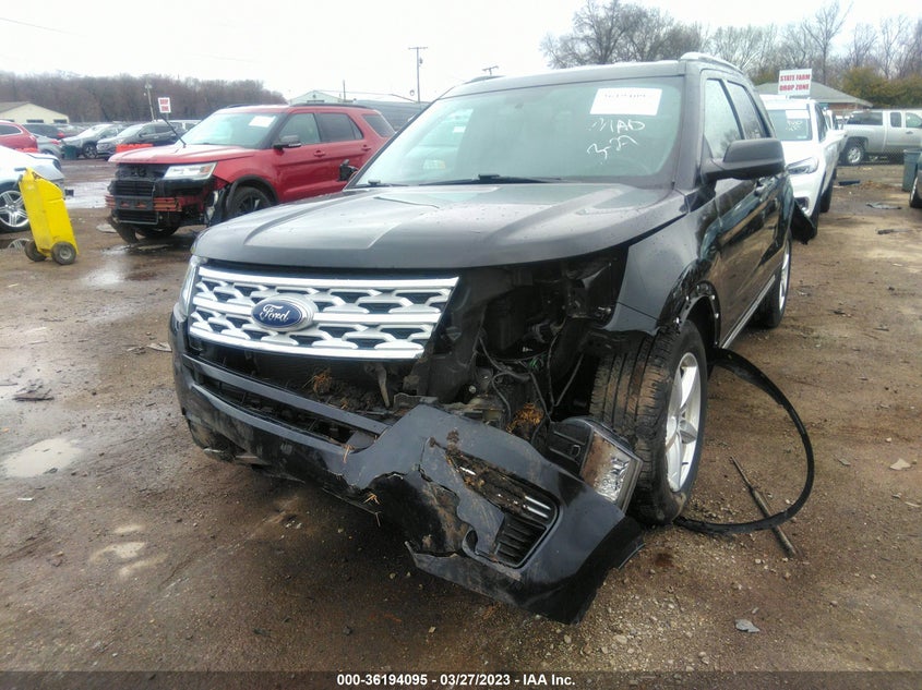 VIN 1FM5K7D83KGA38224 2019 FORD EXPLORER XLT