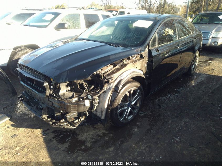 2017 FORD FUSION SE - 3FA6P0H7XHR338501