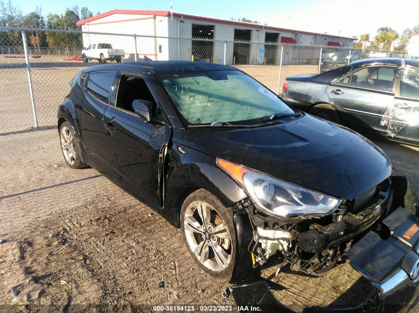 KMHTC6AD0HU322095 HYUNDAI VELOSTER VALUE EDITION 2017