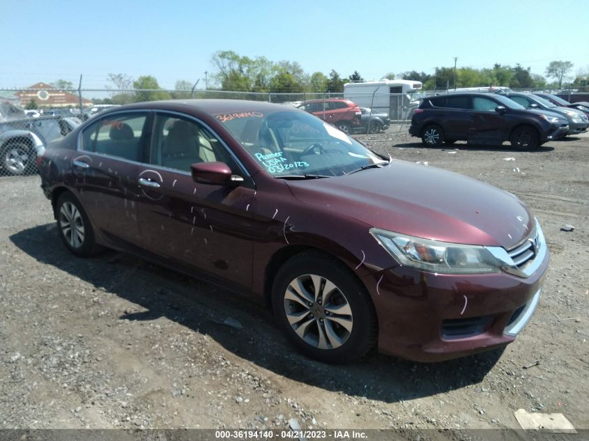 2015 HONDA ACCORD SEDAN LX - 1HGCR2F34FA024287
